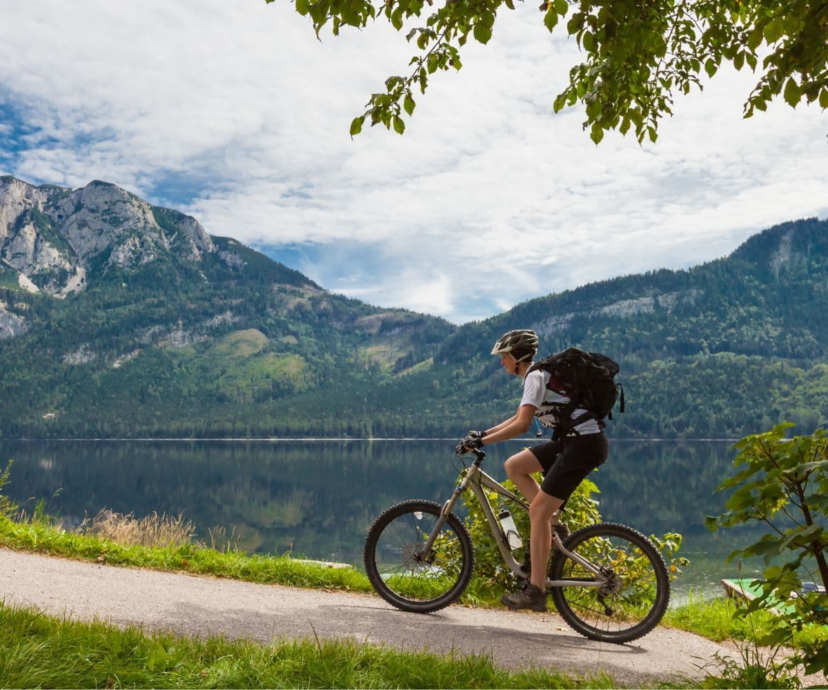 Biking From the Resort