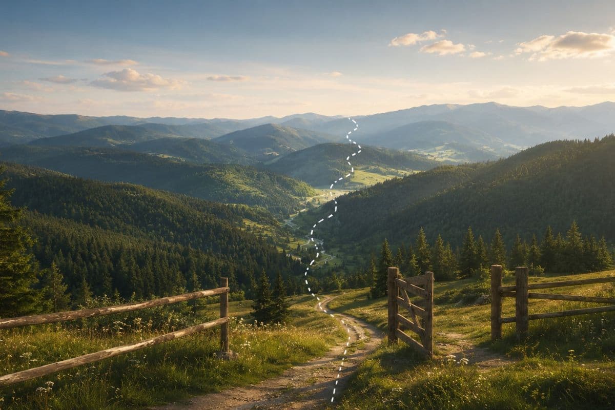 The old customs road